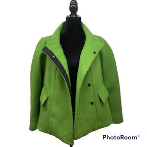 Armani Collezioni Wool Goose Down Coat Rare Green